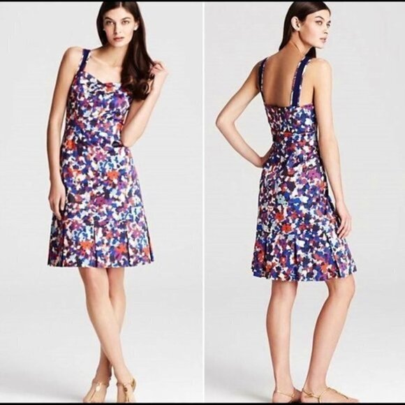 TORY BURCH FLORAL STRAPS BERDINE DRESS - Picture 3 of 16